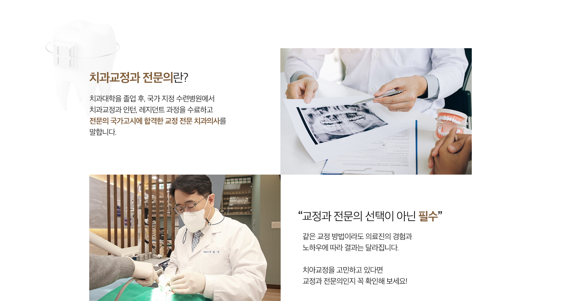 치과교정과 전문의