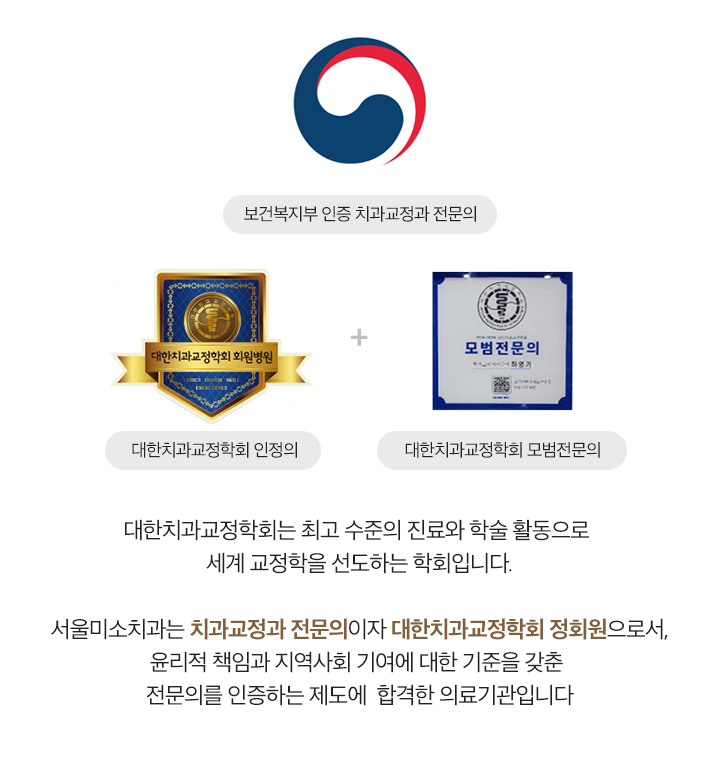 치과교정과 전문의